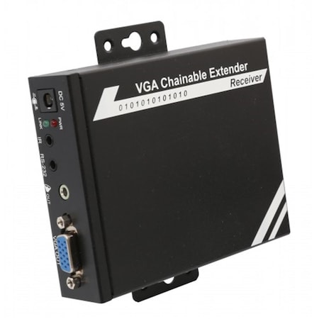 Syba VGA Chainable Extender with Audio Over Cat5e-IP Receiver SY-EXT32017